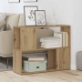 Estantería/divisor de espacios roble artisan 80x24x63 cm en Librerías y estanterías | Comprar online en Foru.es