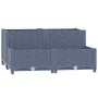 Arriate polipropileno 80x80x38 cm de vidaXL, Maceteros y jardineras - Ref: Foro24-310409, Precio: 66,59 €, Descuento: %