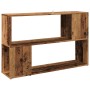Estantería madera de ingeniería madera envejecida 100x24x63 cm en Librerías y estanterías | Comprar online en Foru.es
