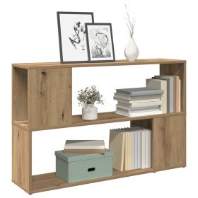 Estantería madera de ingeniería roble artisan 100x24x63 cm en Librerías y estanterías | Comprar online en Foru.es