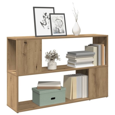 Estantería madera de ingeniería roble artisan 100x24x63 cm en Librerías y estanterías | Comprar online en Foru.es