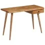 Escritorio de madera maciza de acacia 110x50x76 cm de vidaXL, Escritorios - Ref: Foro24-245666, Precio: 228,67 €, Descuento: %