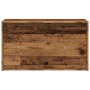 Banco de pasillo de aglomerado madera vieja 80x40x45 cm en Bancos para recibidores y almacenamiento | Comprar online en Foru.es