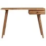 Escritorio de madera maciza de acacia 110x50x76 cm de vidaXL, Escritorios - Ref: Foro24-245666, Precio: 228,67 €, Descuento: %