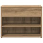 Banco zapatero madera de ingeniería roble artisan 60x30x45 cm en Zapateros y organizadores de calzado | Comprar online en Foru.e