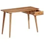 Escritorio de madera maciza de acacia 110x50x76 cm de vidaXL, Escritorios - Ref: Foro24-245666, Precio: 228,67 €, Descuento: %