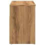 Banco zapatero madera de ingeniería roble artisan 80x30x45 cm en Zapateros y organizadores de calzado | Comprar online en Foru.e