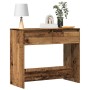 Mesa consola madera ingeniería madera envejecida 89x41x76,5 cm en Mesas auxiliares | Comprar online en Foru.es