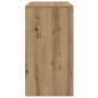 Mesa consola madera de ingeniería roble artesanal 89x41x76,5 cm en Mesas auxiliares | Comprar online en Foru.es