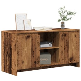 Mueble de TV madera de ingeniería envejecida 102x37,5x52,5 cm en Muebles TV | Comprar online en Foru.es