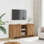 Mueble de TV madera ingeniería roble artesanal 102x37,5x52,5cm en Muebles TV | Comprar online en Foru.es