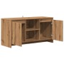 Mueble de TV madera ingeniería roble artesanal 102x37,5x52,5cm en Muebles TV | Comprar online en Foru.es