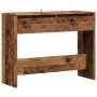 Mesa consola madera ingeniería madera envejecida 100x35x76,5 cm en Mesas auxiliares | Comprar online en Foru.es