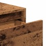 Mesa consola madera ingeniería madera envejecida 100x35x76,5 cm en Mesas auxiliares | Comprar online en Foru.es