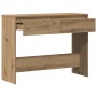 Mesa consola madera ingeniería roble artesanal 100x35x76,5 cm en Mesas auxiliares | Comprar online en Foru.es