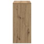 Mesa consola madera ingeniería roble artesanal 100x35x76,5 cm en Mesas auxiliares | Comprar online en Foru.es