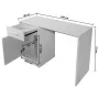 Escritorio con cajón y armario blanco 100x40x73 cm de vidaXL, Escritorios - Ref: Foro24-243058, Precio: 85,84 €, Descuento: %