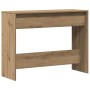 Mesa consola madera ingeniería roble artesanal 100x35x76,5 cm en Mesas auxiliares | Comprar online en Foru.es