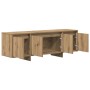 Mueble de TV madera de ingeniería roble artisan 120x30x40,5 cm en Muebles TV | Comprar online en Foru.es