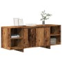 Mueble de TV madera de ingeniería envejecida 130x35x50 cm en Muebles TV | Comprar online en Foru.es
