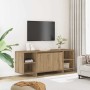 Mueble de TV madera de ingeniería roble artisan 130x35x50 cm en Muebles TV | Comprar online en Foru.es