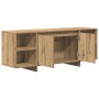 Mueble de TV madera de ingeniería roble artisan 130x35x50 cm en Muebles TV | Comprar online en Foru.es