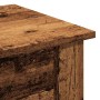 Mesa de centro madera ingeniería madera envejecida 40x40x42 cm en Mesas de centro | Comprar online en Foru.es