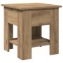 Mesa de centro madera de ingeniería roble artisan 40x40x42 cm en Mesas de centro | Comprar online en Foru.es
