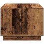 Mesa de centro madera ingeniería madera envejecida 55x55x42 cm en Mesas de centro | Comprar online en Foru.es