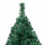 Árbol de Navidad preiluminado con luces y bolas verde 150 cm en Decoración Festiva y Estacional | Comprar online en Foru.es