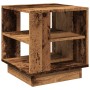 Mesa de centro madera ingeniería madera envejecida 40x40x43 cm en Mesas de centro | Comprar online en Foru.es