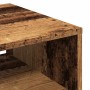 Mesa de centro madera ingeniería madera envejecida 40x40x43 cm en Mesas de centro | Comprar online en Foru.es