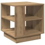 Mesa de centro madera de ingeniería roble artisan 40x40x43 cm en Mesas de centro | Comprar online en Foru.es