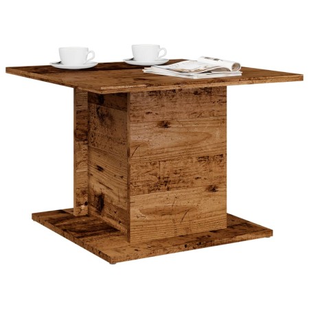 Mesa de centro madera ingeniería envejecida 55,5x55,5x40 cm en Mesas de centro | Comprar online en Foru.es