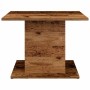 Mesa de centro madera ingeniería envejecida 55,5x55,5x40 cm en Mesas de centro | Comprar online en Foru.es