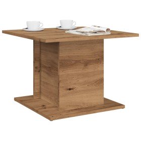 Mesa de centro madera ingeniería roble artisan 55,5x55,5x40 cm en Mesas de centro | Comprar online en Foru.es