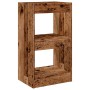 Estantería/divisor de espacios madera antigua 40x30x72 cm en Librerías y estanterías | Comprar online en Foru.es