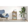 Estantería/divisor de espacios roble artisan 40x30x72 cm en Librerías y estanterías | Comprar online en Foru.es