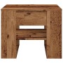 Mesa de centro madera de ingeniería madera antigua 55,5x55x45cm en Mesas de centro | Comprar online en Foru.es