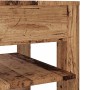 Mesa de centro madera de ingeniería madera antigua 55,5x55x45cm en Mesas de centro | Comprar online en Foru.es