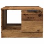 Mesa de centro madera de ingeniería envejecida 50x50x36 cm en Mesas de centro | Comprar online en Foru.es