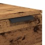Mesa de centro madera de ingeniería envejecida 50x50x36 cm en Mesas de centro | Comprar online en Foru.es