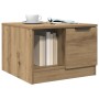 Mesa de centro madera de ingeniería roble artisan 50x50x36 cm en Mesas de centro | Comprar online en Foru.es