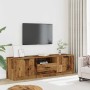 Mueble de TV de madera antigua 140x35x40 cm Madera ingeniería en Muebles TV | Comprar online en Foru.es