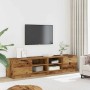 Muebles para TV 2 uds madera contrachapada envejecida en Muebles TV | Comprar online en Foru.es