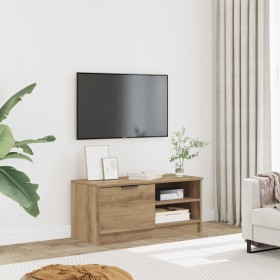 Mueble de TV madera de ingeniería roble artisan 80x35x36,5 cm en Muebles TV | Comprar online en Foru.es