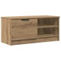 Mueble de TV madera de ingeniería roble artisan 80x35x36,5 cm en Muebles TV | Comprar online en Foru.es