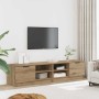 Muebles para TV 2 uds madera roble artisan 80x35x36,5 cm en Muebles TV | Comprar online en Foru.es