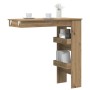 Mesa de bar de pared contrachapada roble artisan 102x45x103,5cm en Mesas de comedor | Comprar online en Foru.es