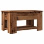 Mesa de centro madera de ingeniería madera antigua 79x49x41 cm en Mesas de centro | Comprar online en Foru.es